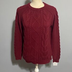 Forever 21 Burgundy Sweatshirt